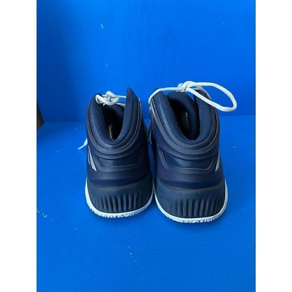 adidas Navy Blue and White Mens 10.5 Athletic Shoes CLU 600001 Art BY3780
